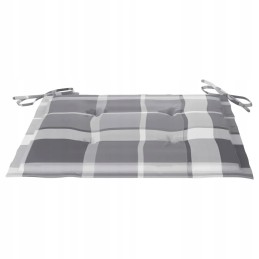 Medinės tikmedžio sodo kėdės, 4vnt + pagalvės