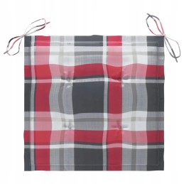 4 sodo kėdžių komplektas su pagalvėlėmis, tikmedžio