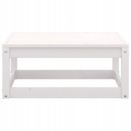 7 dalių sodo baldų komplektas, baltas