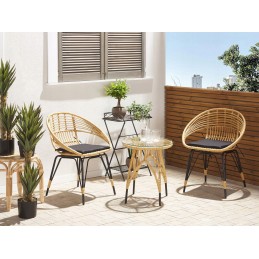 Sodo baldų komplektas technorotango balkonui