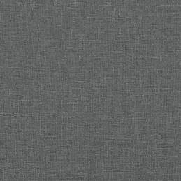 Vidaxl trivietė sofa, tamsiai pilka, 180 cm, apmušta audiniu