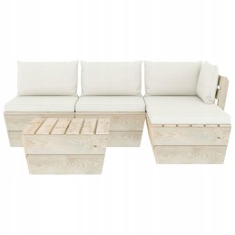 5 dalių poilsio komplektas iš padėklų su eglinėmis pagalvėmis