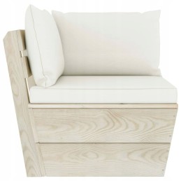 5 dalių poilsio komplektas iš padėklų su eglinėmis pagalvėmis