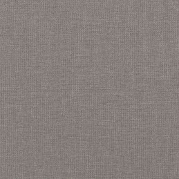 Vidaxl trivietė sofa, taupe spalvos, 180 cm, apmušta audiniu