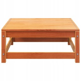 Sodo sofa be porankių su kėdute, vaško ruda