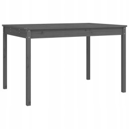 Vidaxl 4 dalių sodo baldų komplektas, pilka, pušies masyvo