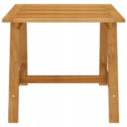 3 dalių sodo baldų komplektas, juodas