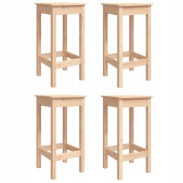 Vidaxl 5 dalių baro baldų komplektas sodui, pušies masyvo