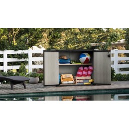 Drabužių spinta sodo saugykla keter terasa parduotuvė grafitas