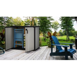 Drabužių spinta sodo saugykla keter terasa parduotuvė grafitas