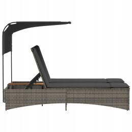 Dvigulė sofa su stogeliu ir pagalvėlėmis, drabužių spinta