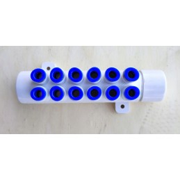 Kolektoriaus kolektorius 12 greito prijungimo antgalių, sūkurinė vonia, 8 mm žarna