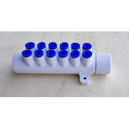 Kolektorius, oro purkštukų kolektorius, greitoms jungtims kubilams, statinėms