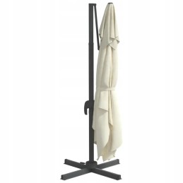 Skėtis kabantis ant aliuminio stulpo, smėlis, 3