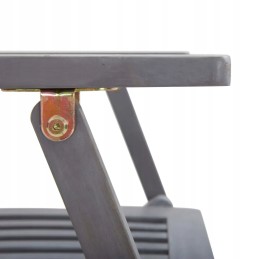 Sulankstomos sodo kėdės, 6 vnt., pagalvėlės, virvelės