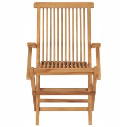 Sodo kėdės, raudonos pagalvėlės, 4 vnt