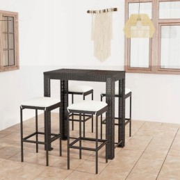 Sodo baldų komplektas, technorotango baldų komplektas