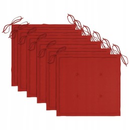 Sulankstomos sodo kėdės, 6 vnt, pagalvėlės, akacijos mediena