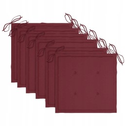 Sulankstomos sodo kėdės, 6 vnt, pagalvėlės, akacijos mediena