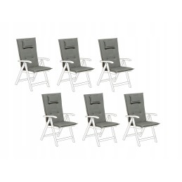 6x vandeniui atsparios sodo pagalvėlės foteliui