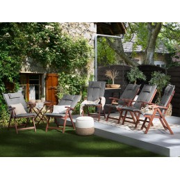 6x vandeniui atsparios sodo pagalvėlės foteliui