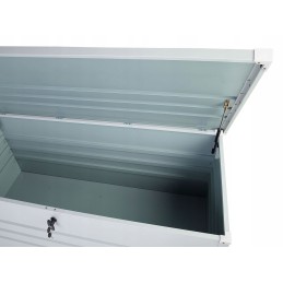 Didelė metalinė sodo balkono daiktadėžė