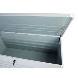 Didelė metalinė sodo balkono daiktadėžė