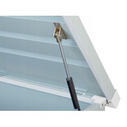 Didelė metalinė sodo balkono daiktadėžė