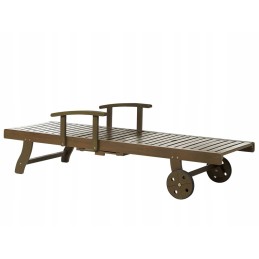 Medinis sodo gultas, sodo kėdė, sėdynė, gultas