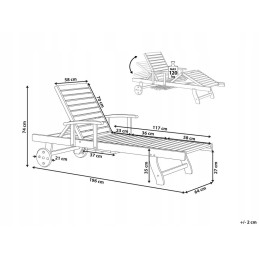 Medinis sodo gultas, sodo kėdė, sėdynė, gultas