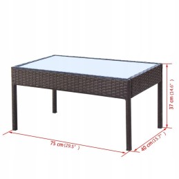 Lumarko 4 dalis sodo poilsio komplektas, pagalvėlės