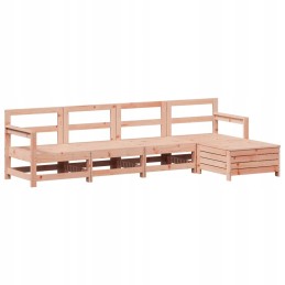 Sodo poilsio komplektas iš masyvo Douglas eglės, 66x62x70,5 cm, c