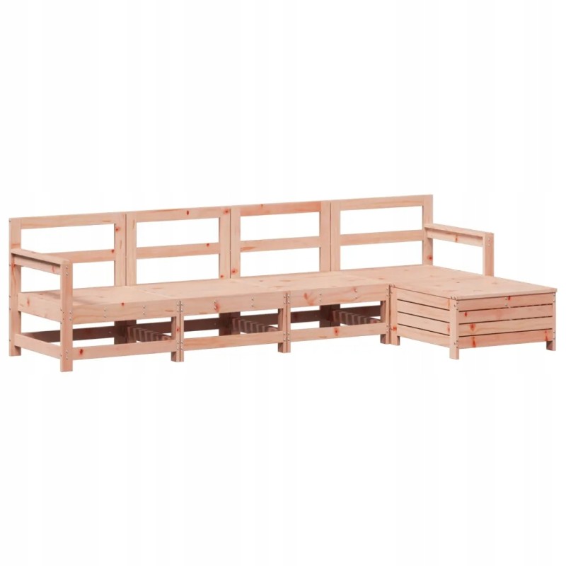 Sodo poilsio komplektas iš masyvo Douglas eglės, 66x62x70,5 cm, c