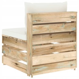 3 dalių sodo poilsio komplektas su pagalvėmis,