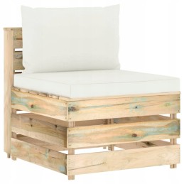 3 dalių sodo poilsio komplektas su pagalvėmis,