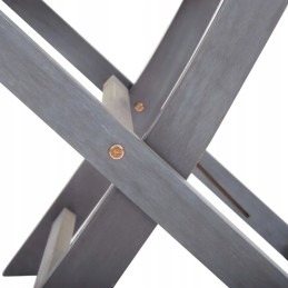 Vidaxl sulankstomos sodo kėdės, 6 vnt, akacijos masyvo