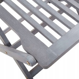 Vidaxl sulankstomos sodo kėdės, 6 vnt, akacijos masyvo