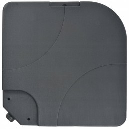 Sodo skėtis su nešiojamu pagrindu, taupe!