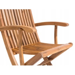 2 medinių Maui Lumarko sodo kėdžių rinkinys!