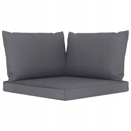 6 dalių sodo poilsio komplektas, antracito p