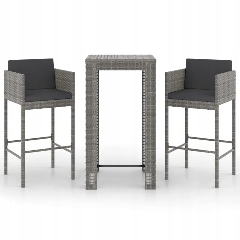 Technorattan sodo baldų komplektas, rotango baldų komplektas terasai, balkonui