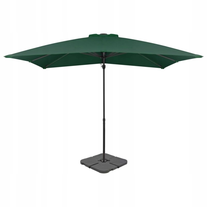 Sodo skėtis su nešiojamu pagrindu, žalias lumarko!