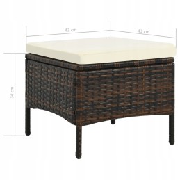 2 asmenų sodo sofa su stalu ir kėdutėmis, žiurkė