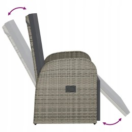 Sulankstomos sodo kėdės, pagalvėlės, 2 vnt., p