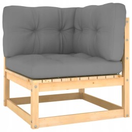 Sodo poilsio komplektas - pušies, pilka