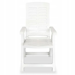 Sulankstomos sodo kėdės, 4 vnt., plastikinės, b