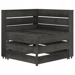 5 dalių sodo poilsio komplektas, impregnuotas n