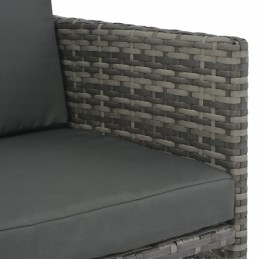 7 dalių sodo baldų komplektas + pagalvės,