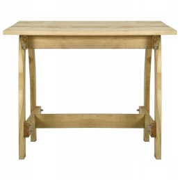 dalių sodo baldų komplektas iš impregnuotos pušies medienos