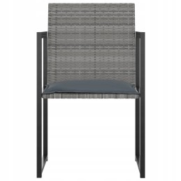 5 dalių sodo baldų komplektas su pagalvėlėmis, rotangas